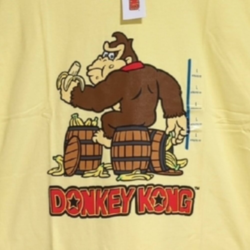 NEW Donkey Kong Men's Graphic T-Shirt size Large